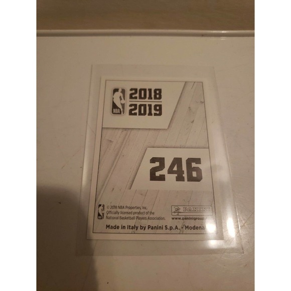 2018-2019 Panini Sticker #246 - Klay Thompson - Warriors - European Italy - Picture 2 of 3